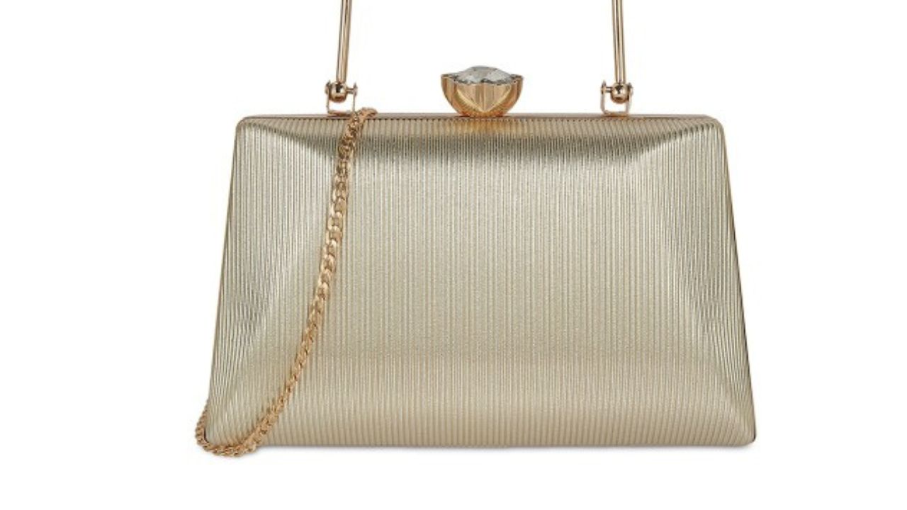 Mochi Embellished Box Clutch