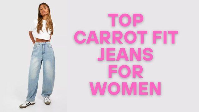 Top Carrot Fit Jeans for Women