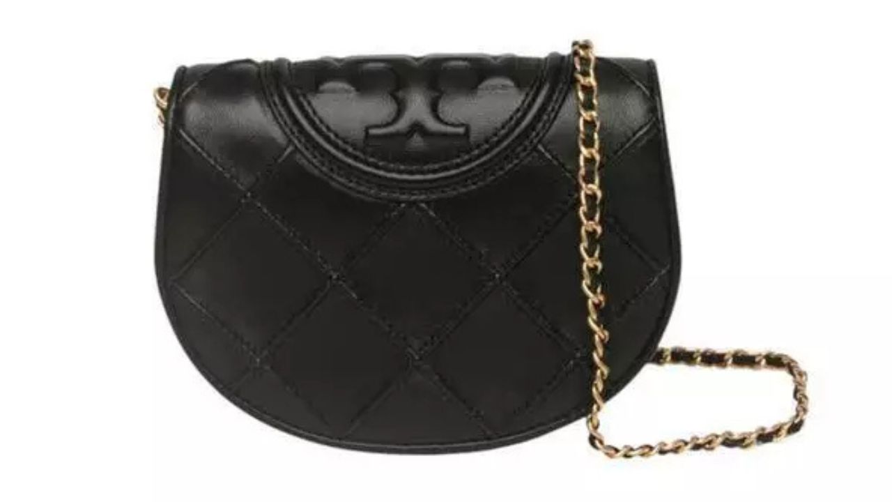 TORY BURCH Mini Fleming Soft Chain Wallet