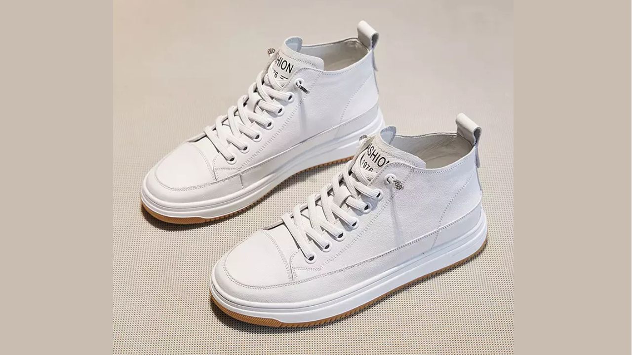Twenty Eight Shoes High Top Grain Leather Sneakers RX9303
