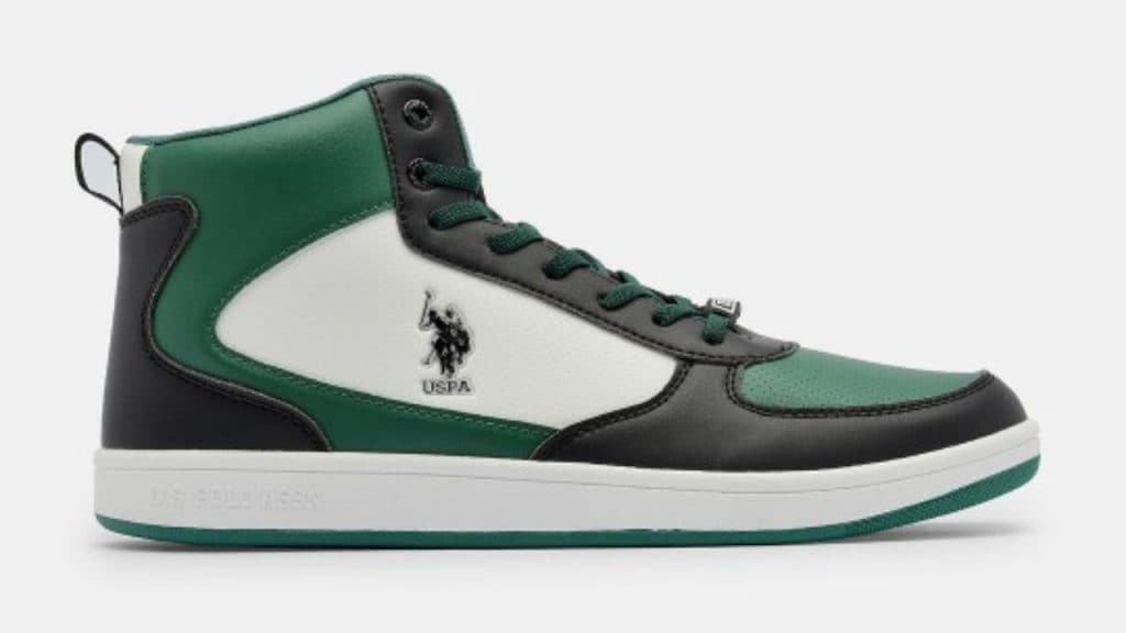 U.S. Polo Assn. Men Colourblocked Contrast Sole Sneakers