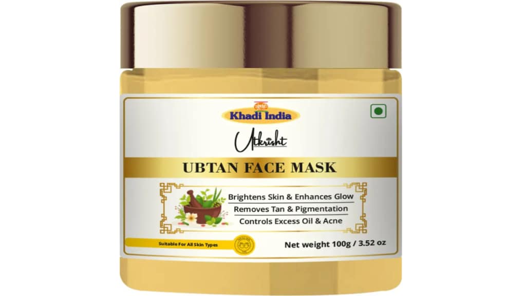 Utkrisht Khadi Ubtan Mask with Traditional Skin Brightening Herbs