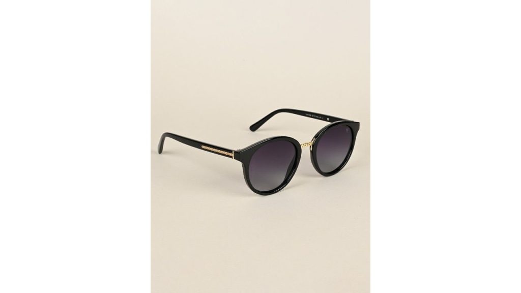 Voyage Women Round Sunglasses with Polarised & UV Protected Lens