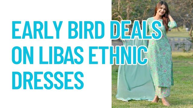 Early Bird Deals on Libas Ethnic Dresses