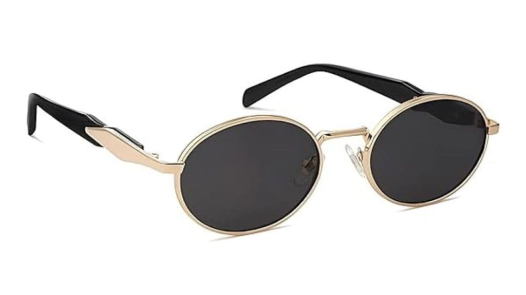 4Flaunt essntl Series Retro Oval Ellipse Sunglasses