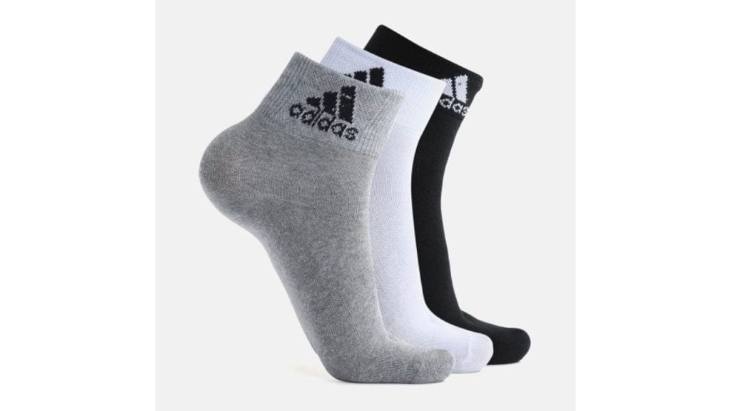 ADIDAS Men Pack Of 3 Ankle-Length Socks