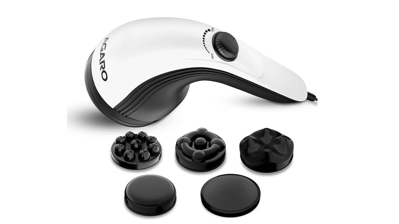 AGARO Atom Plus Electric Handheld Full Body Massager