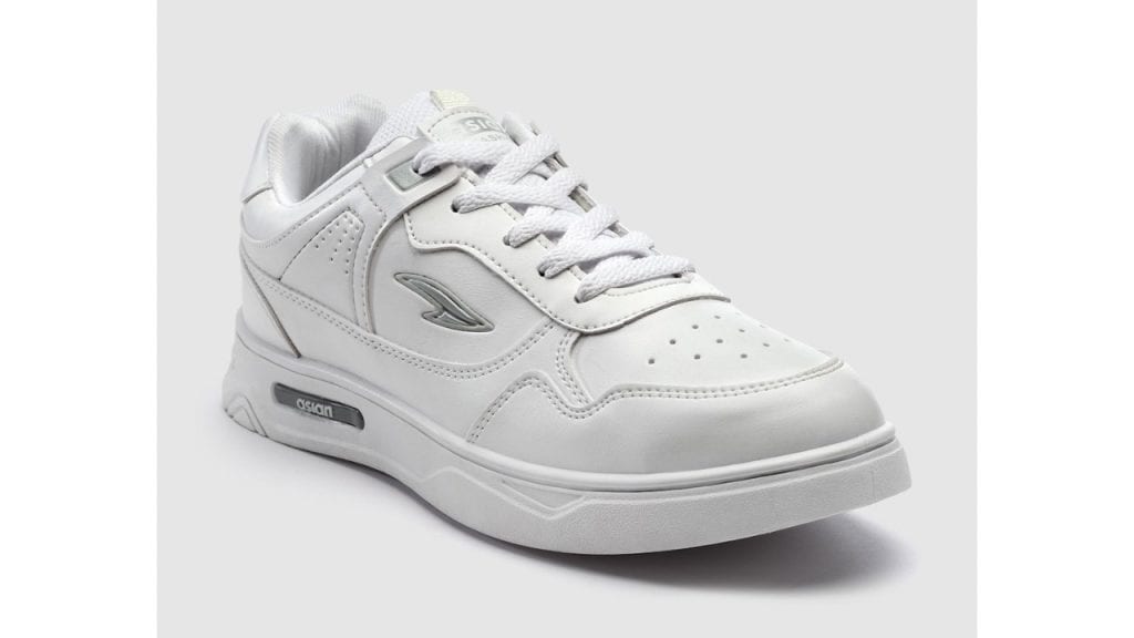 ASIAN Men Boston-01Perforations Lace-Up Sneakers