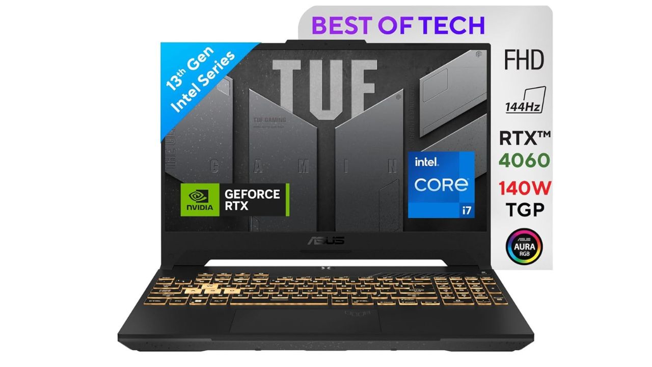 ASUS TUF Gaming F15 (13th Gen Intel Core i7): A Tactical Choice for Serious Gamers