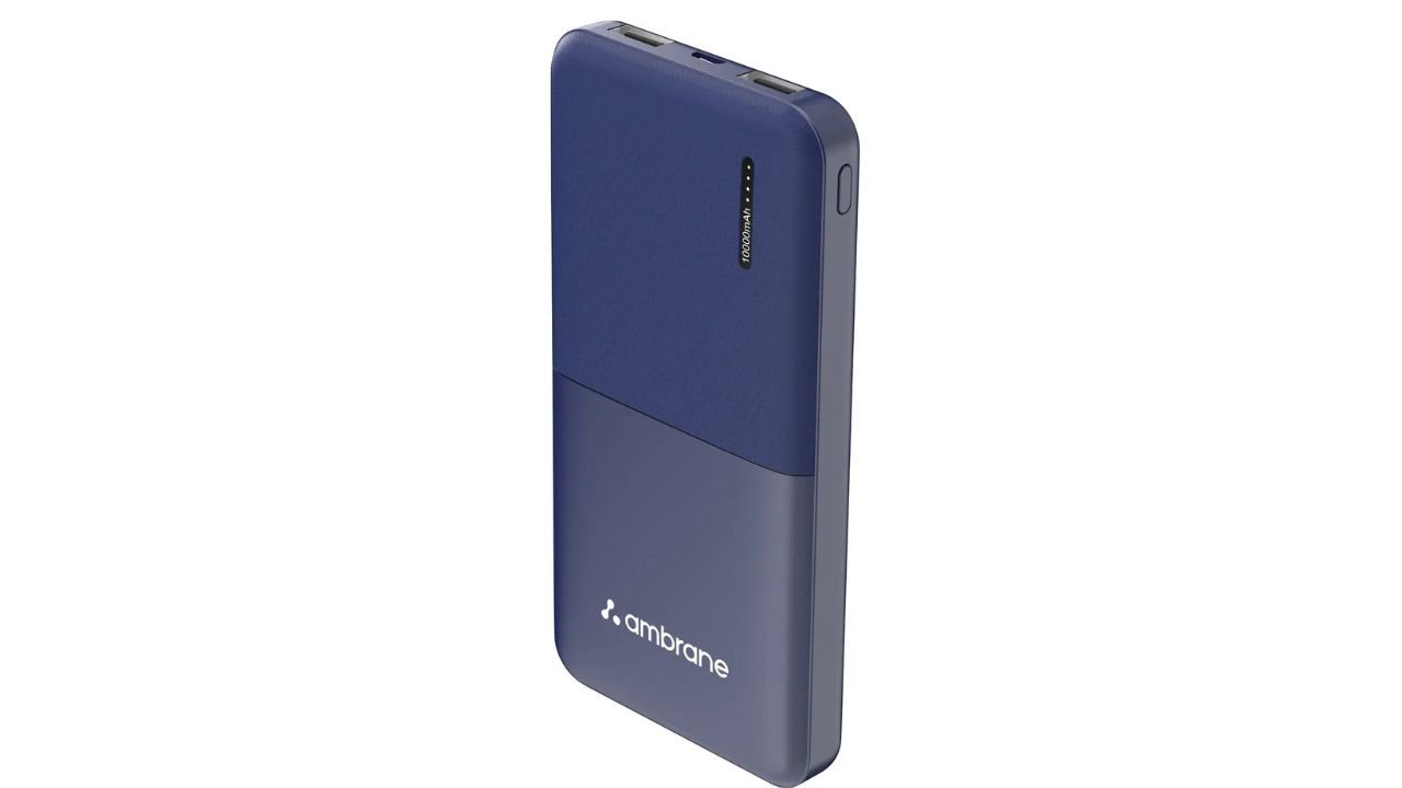 Ambrane 10000 mAh 12 W Compact Pocket Size Power Bank