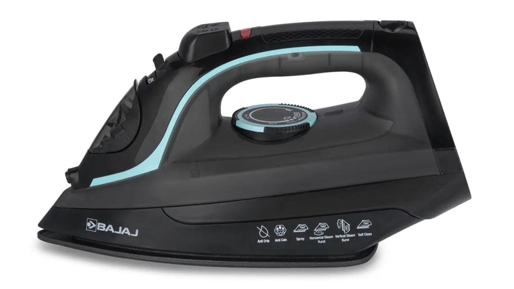BAJAJ MX 45 Steam Iron 2000 W (Black & Grey)