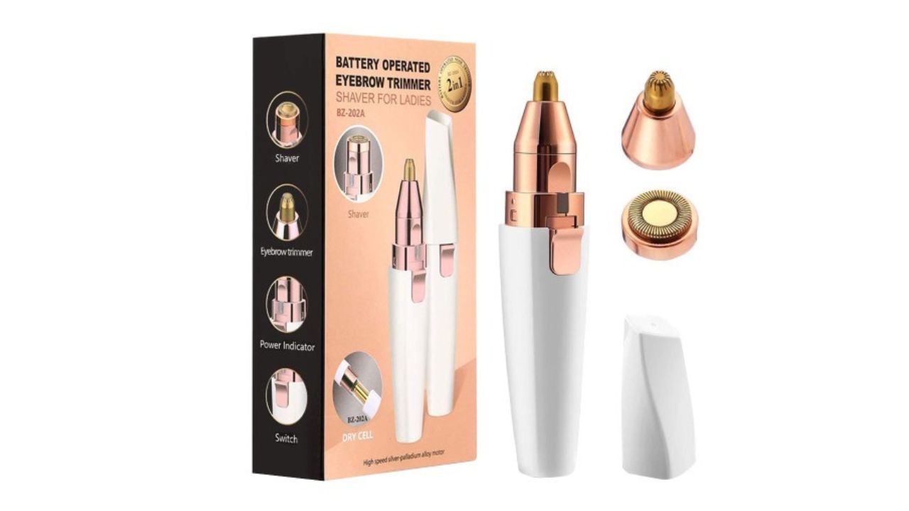 BELENZO Battery Operated Eyebrow Trimmer & Shaver