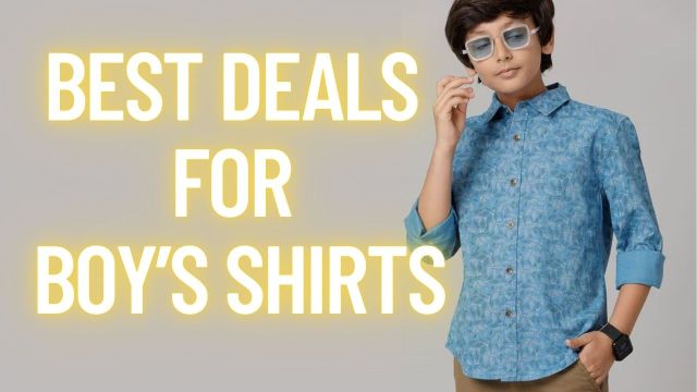 Best Deals for Boy’s Shirts