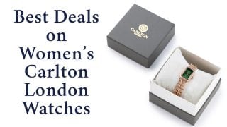 Best Deals on Women’s Carlton London Watches