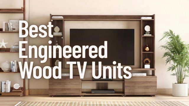 Best Engineered Wood TV Units