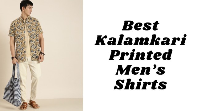 Best Kalamkari Printed Men’s Shirts