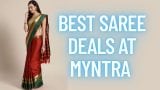 Best Saree Deals at Myntra EORS 2025