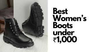 Best women’s boots under ₹1000