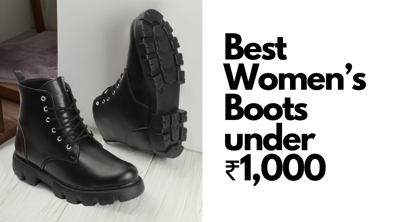 Best women’s boots under ₹1000