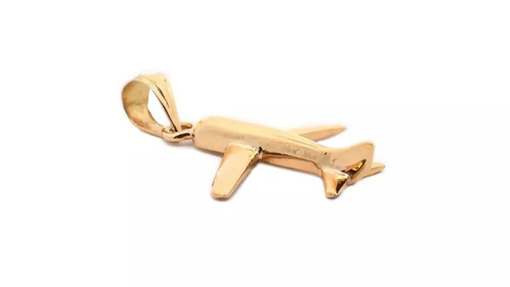 CEBUANA LHUILLIER JEWELRY 18K Locally Made Yellow Gold Pendant