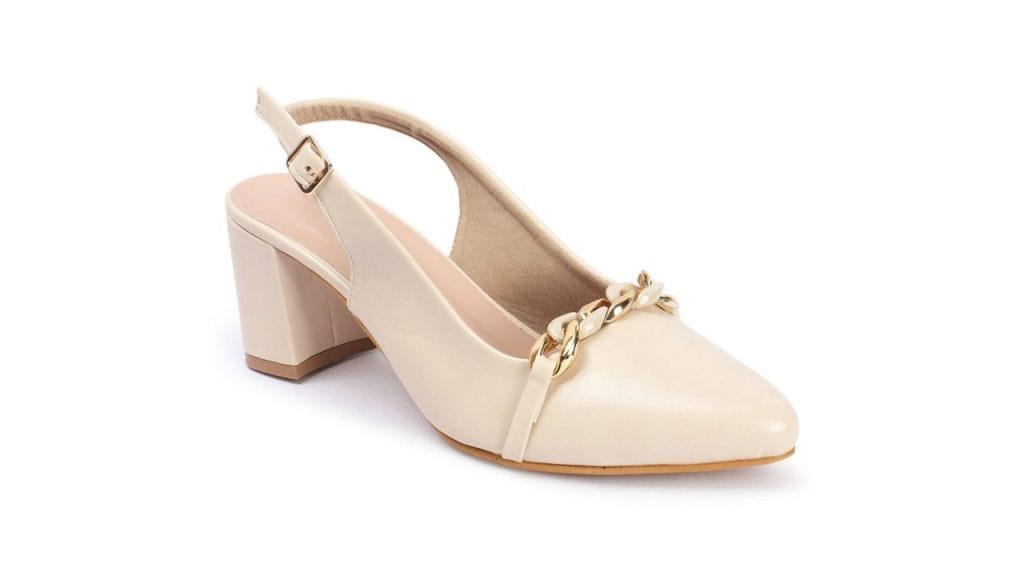 CORSICA Women Embellished Party Block Heels Sandals with Buckles