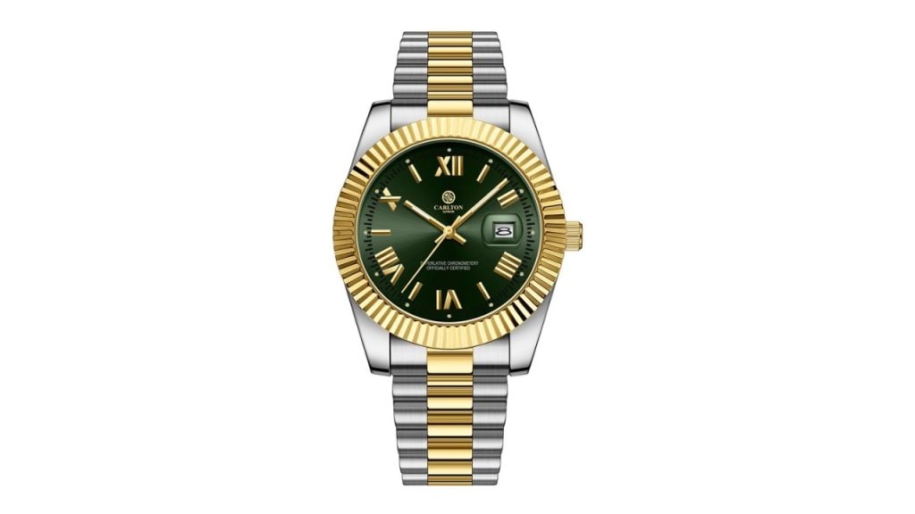 Carlton London Women Dial & Stainless Steel Bracelet Style Straps Analogue Watch CLRLW-006