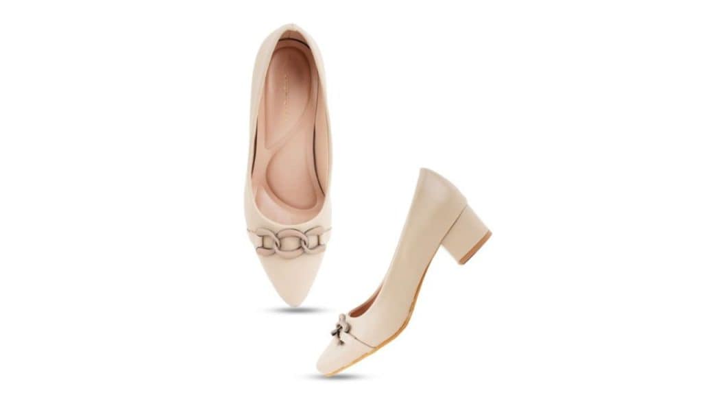 Chemistry Women Solid Party Block Pumps