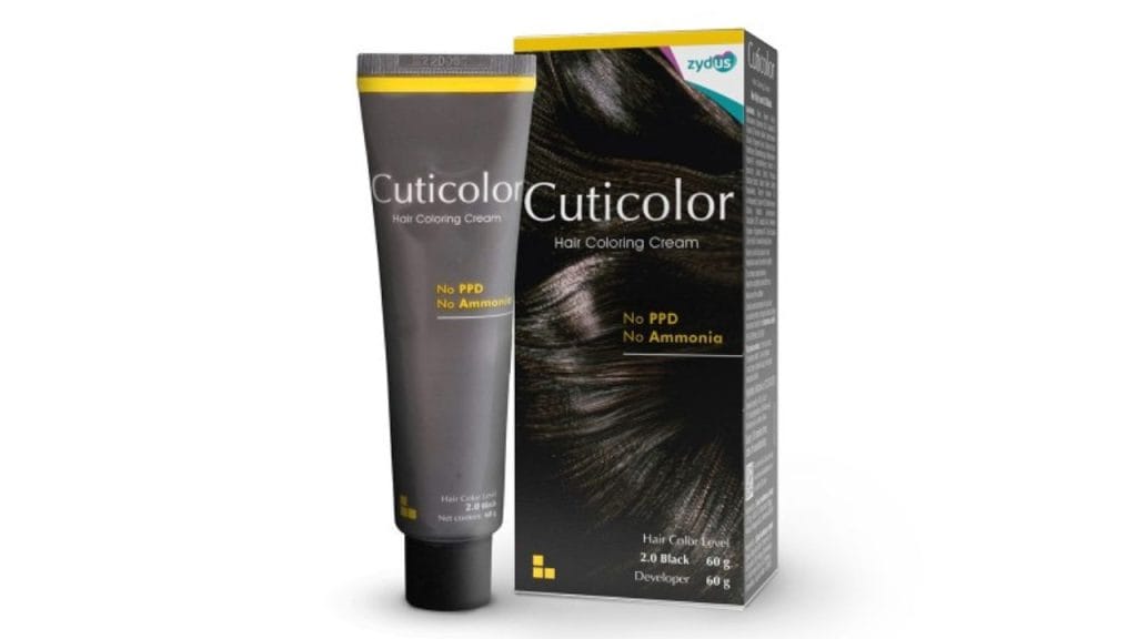 Cuticolor Hair Coloring Cream- 60 g- Black