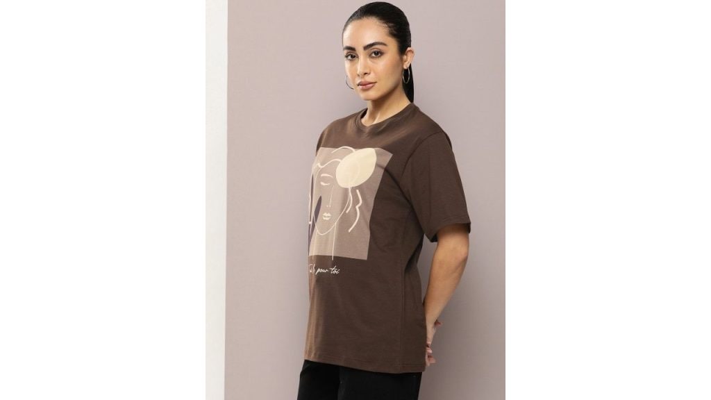 DILLINGER Graphic Printed Oversized Pure Cotton T-shirt