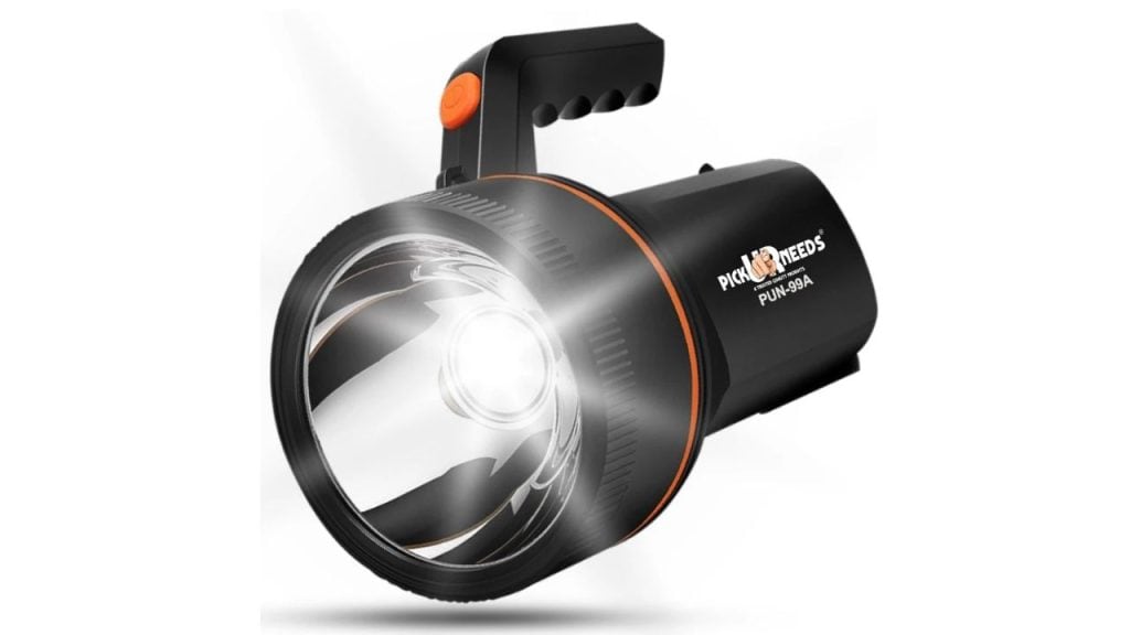 Daily Needs Shop 120W Long Range Rechargeable Search Torch Light