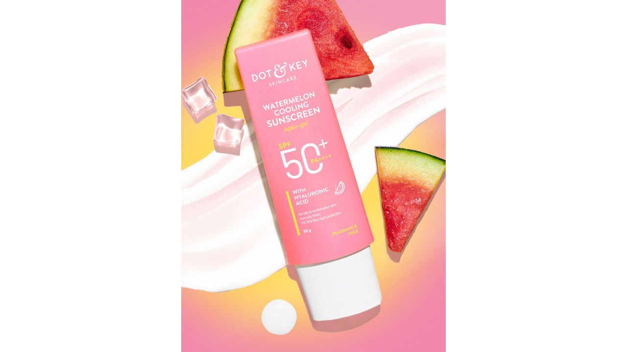Dot & Key Watermelon Cooling Sunscreen SPF 50+ PA++++ With Hyaluronic Acid 50g