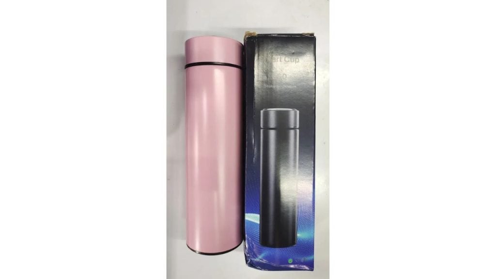 Dream Life Temperature Display Bottle (500 ml, Pink)