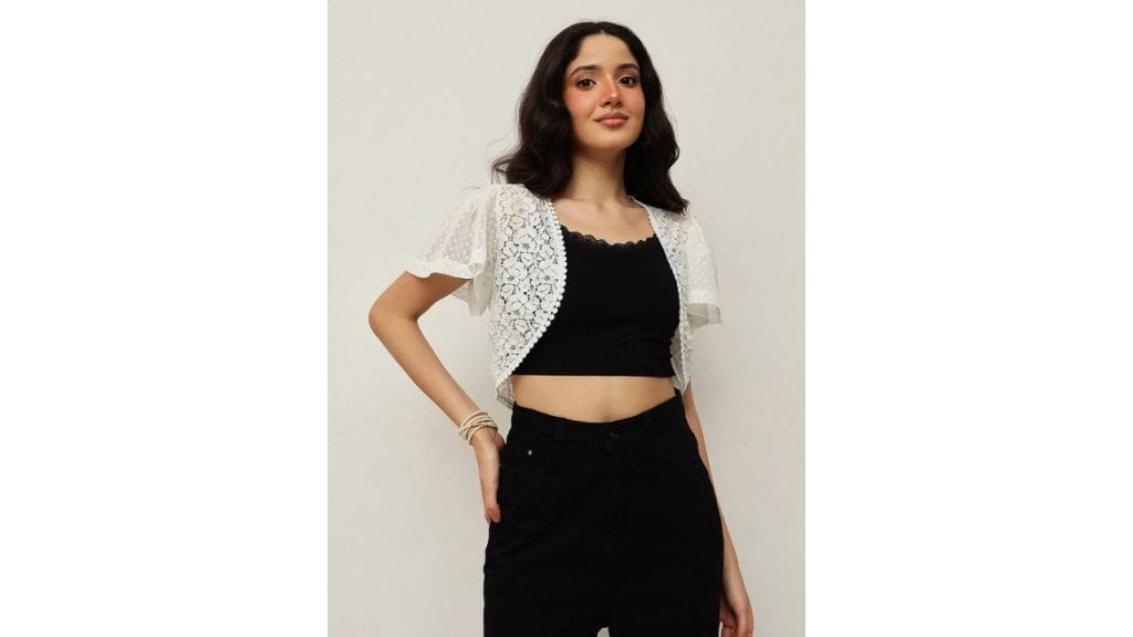 Espresso Women Front Open Shrug