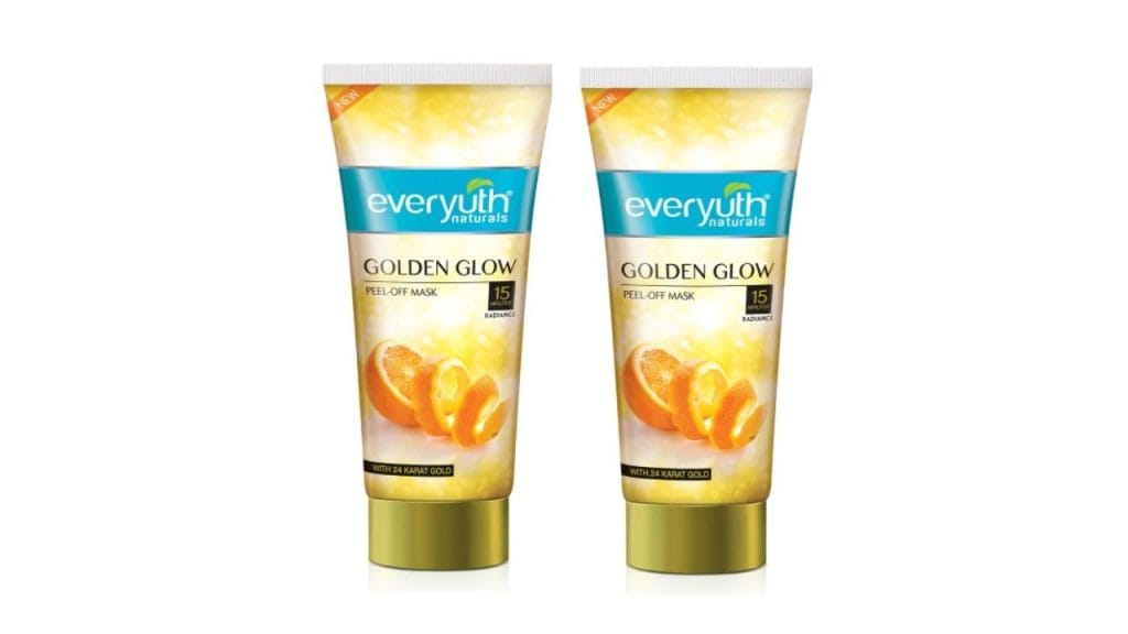 Everyuth Naturals Set Of 2 Advanced Golden Glow Peel-off Mask - 100g Each