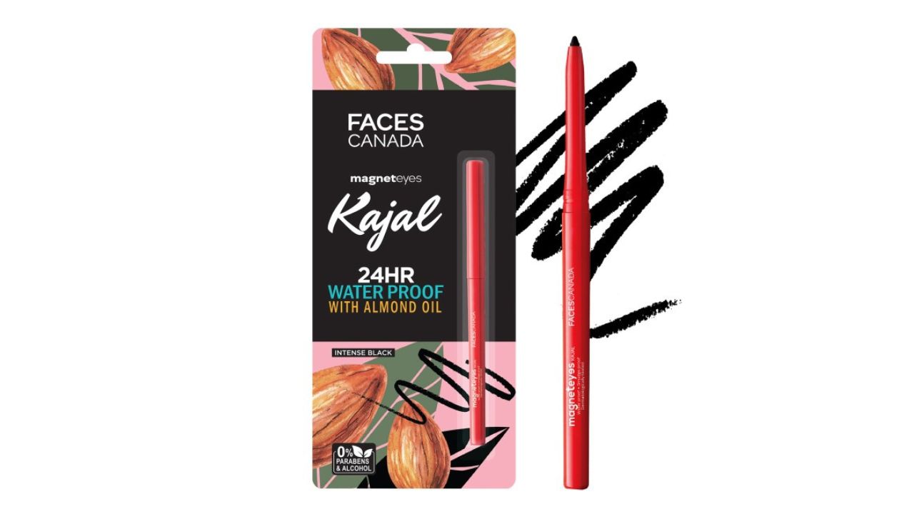 FACES CANADA Magneteyes Kajal with Almond Oil - Black 01
