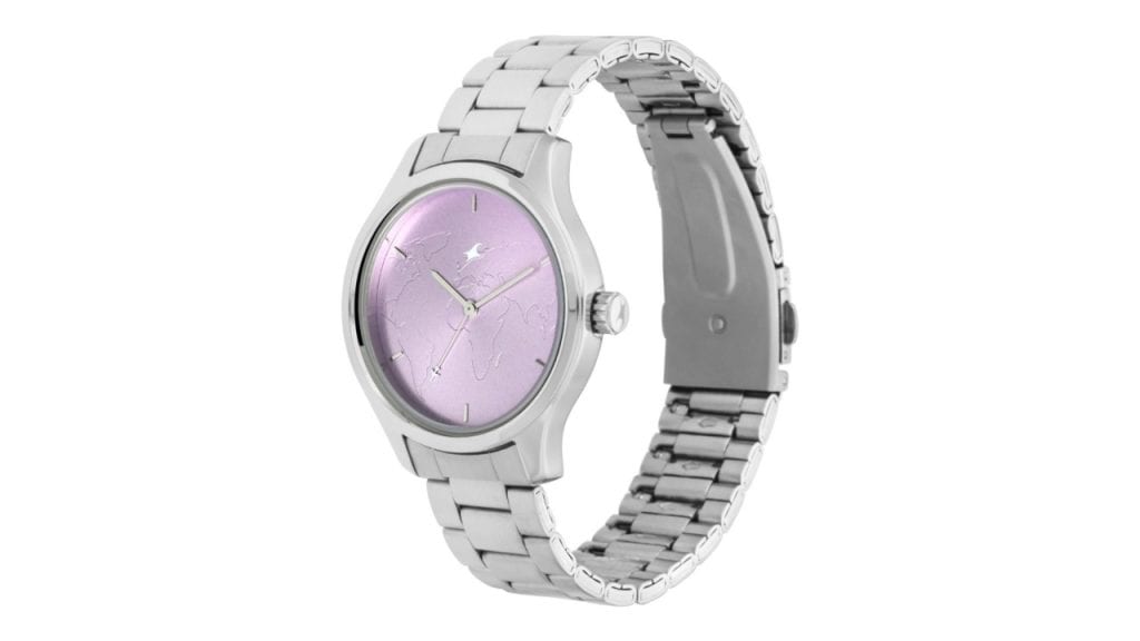 Fastrack Women Purple Analogue Watch 6219SM02