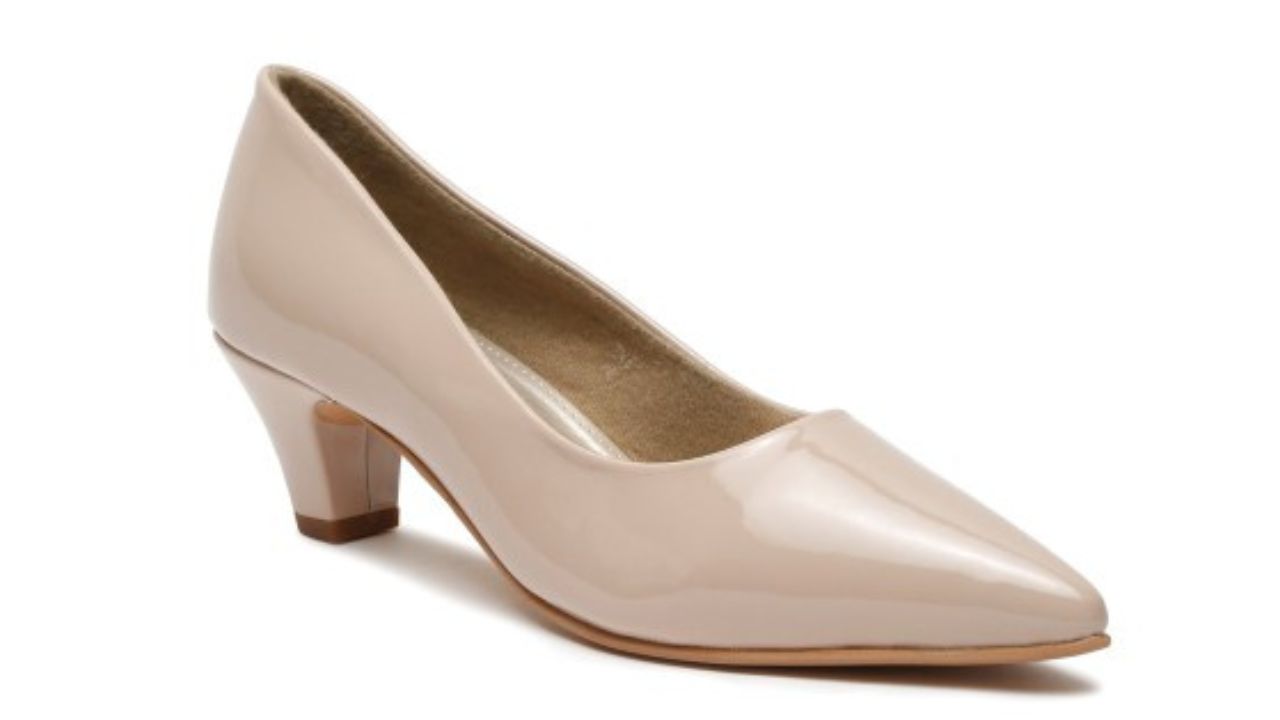 Flat n Heels Pointed Toe Kitten Pumps