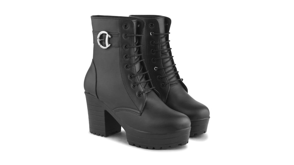 Froh Feet Women Casual Block-Heeled Regular Boots