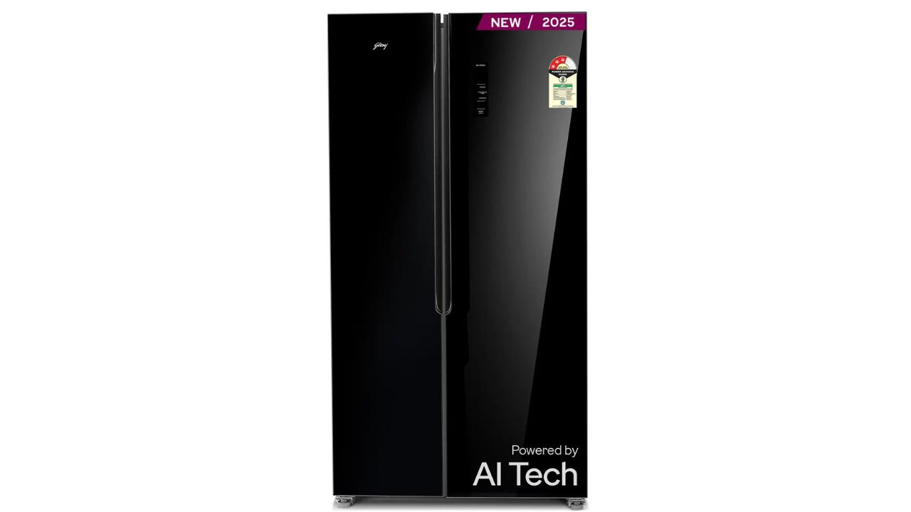 Godrej 600 L Frost Free Side by Side Refrigerator (Opera Black)