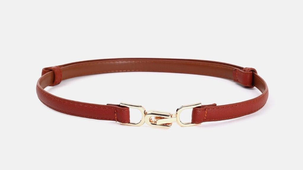 HAUTE SAUCE by Campus Sutra Women Brown Textured Belt