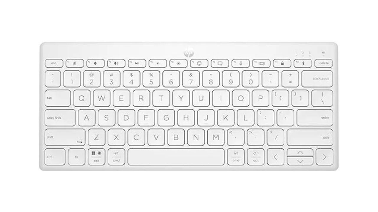 HP 350 Compact Multi-Device Bluetooth Standard Multi-device Keyboard