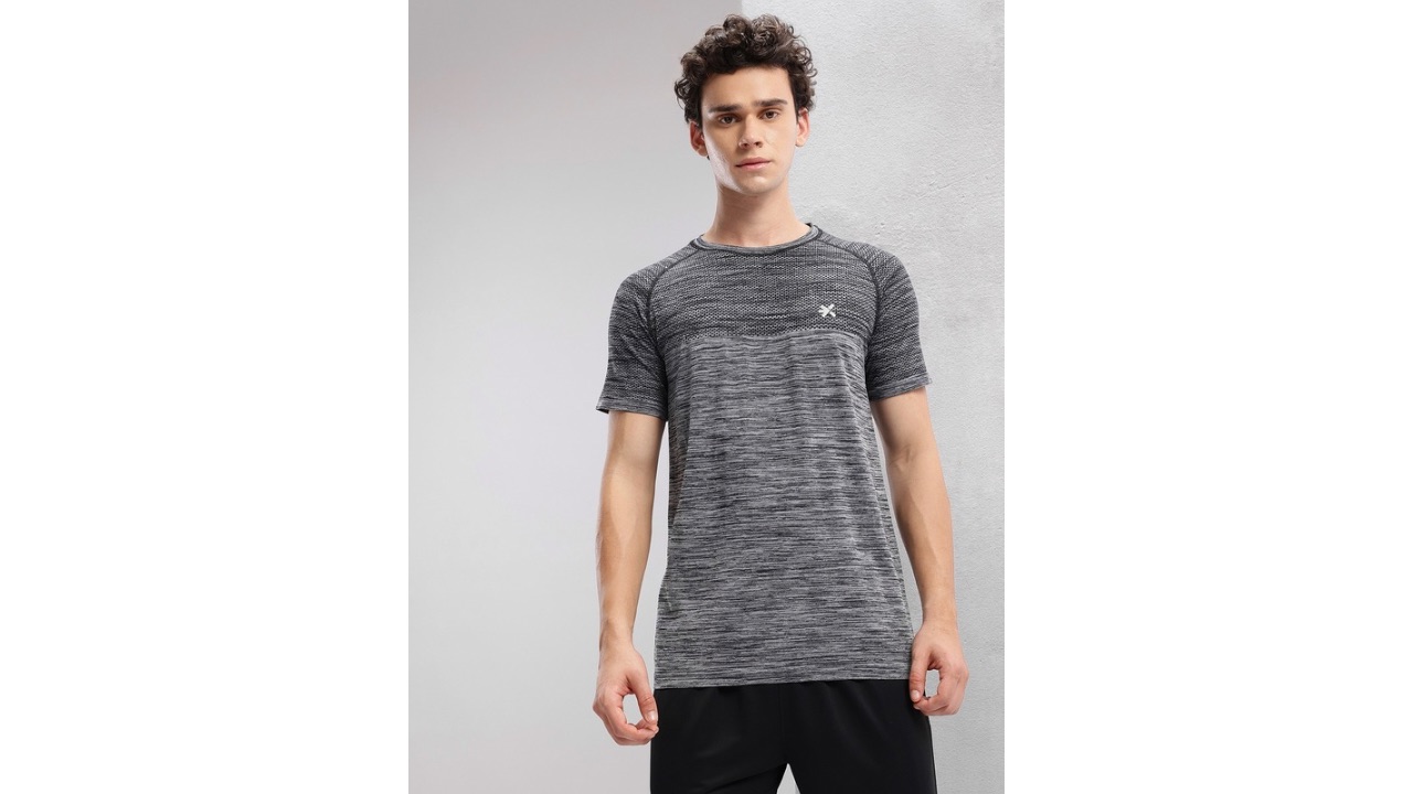 HRX by Hrithik Roshan Men Printed Rapid-Dry T-shirt