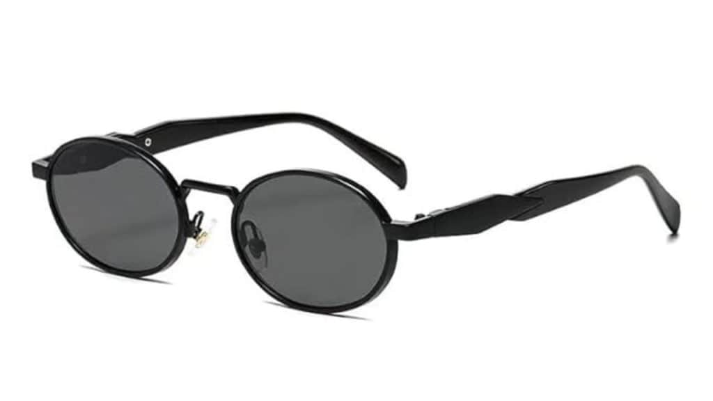 HUVORA Retro Oval Sunglasses