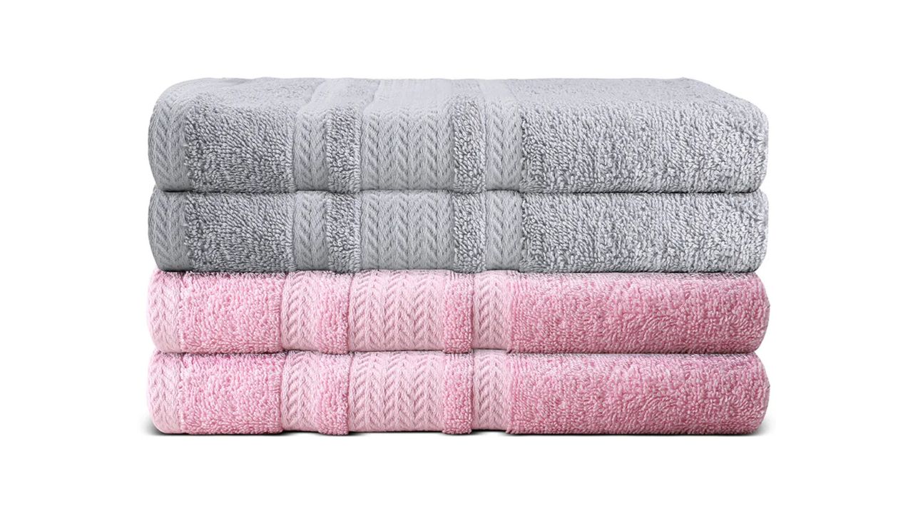 Hampton Home Linens Cotton 500 GSM Hand Towel Set – Fancy Enough for Guests