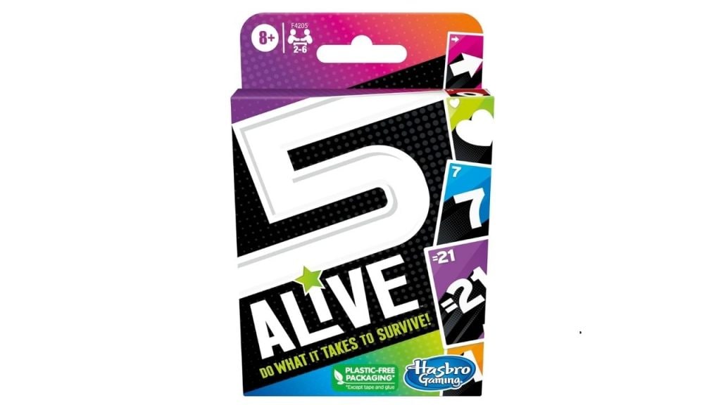 Hasbro Gaming 5 Alive Card Game