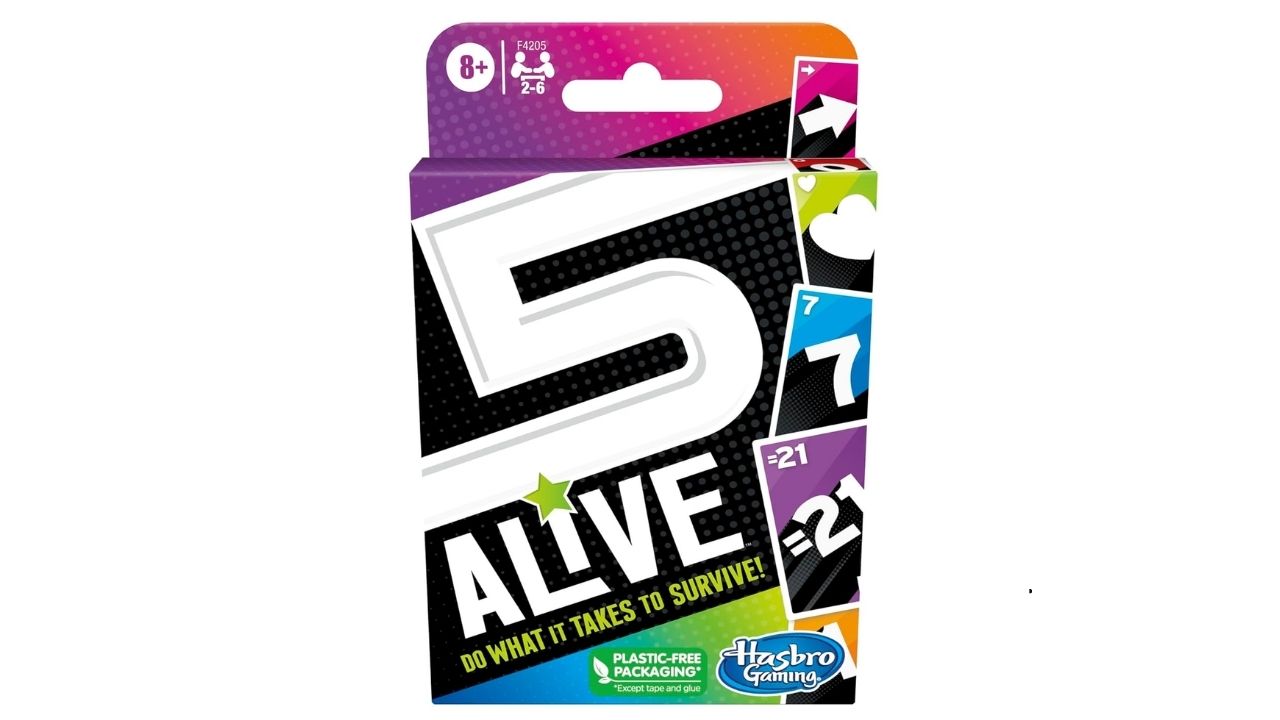 Hasbro Gaming 5 Alive Card Game