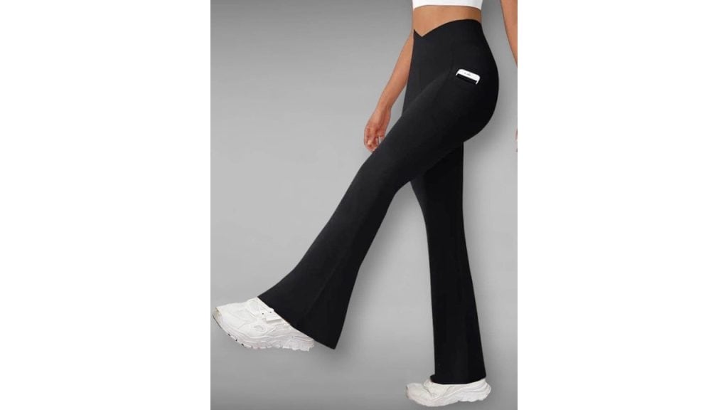IMPERATIVE Women Crossover Belt High-Rise Dry-Fit Ankle-Length Gym Tights