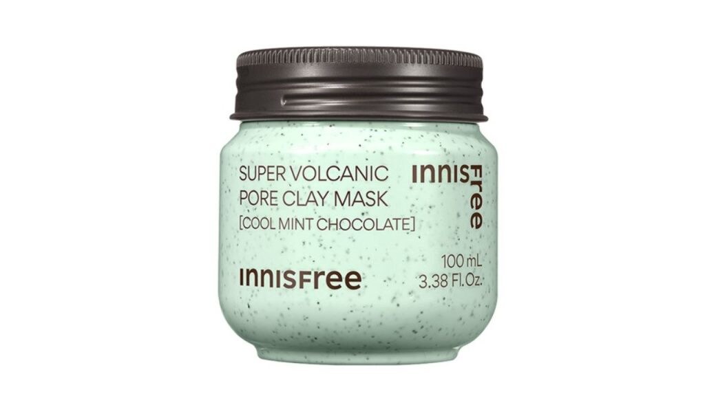 Innisfree Super Volcanic Pore Clay Mask 100ml - Cool Mint Chocolate