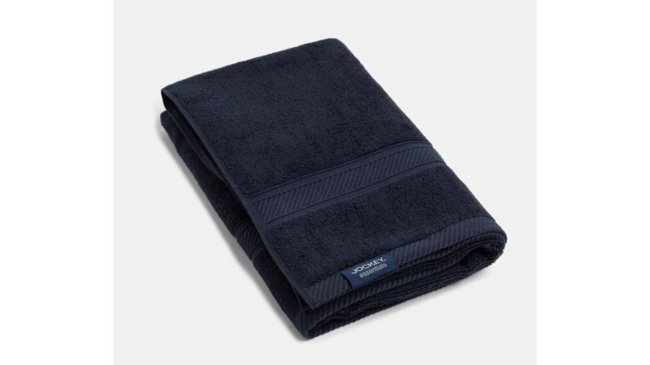 Jockey Cotton Terry Ultrasoft and Durable Solid Bath Towel