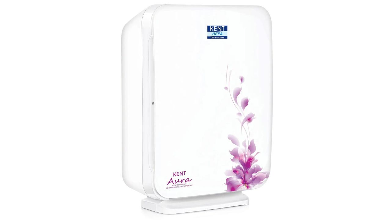 KENT Aura Portable Room Air Purifier (Pink)